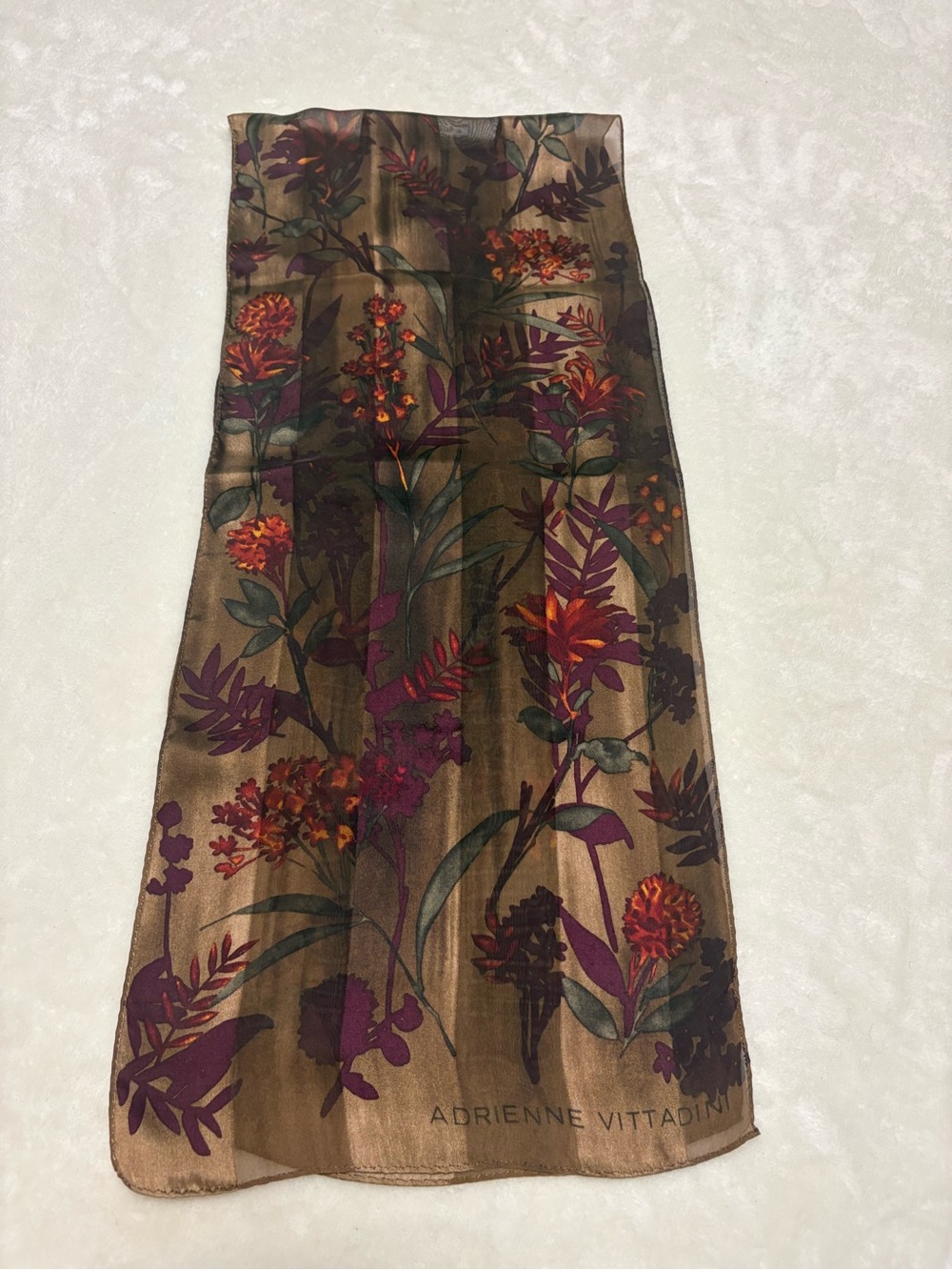 Vintage Silk Scarf Lot Bundle (7) Paisley Floral Geometric Designer Prints - Picture 8 of 16
